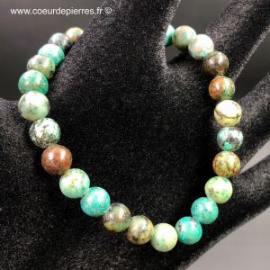 Bracelet en Turquoise d’Afrique « perles de 6 mm »