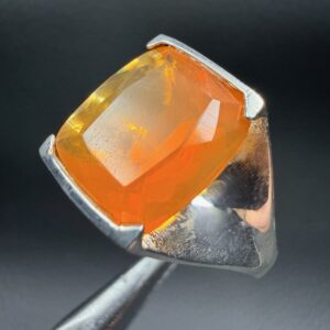 Bague en Opale de Feu