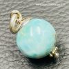 Pendentif en Larimar de République Dominicaine "Perles" (réf lar10) – Image 3