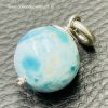 Pendentif en Larimar de République Dominicaine "Perles" (réf lar10) – Image 5