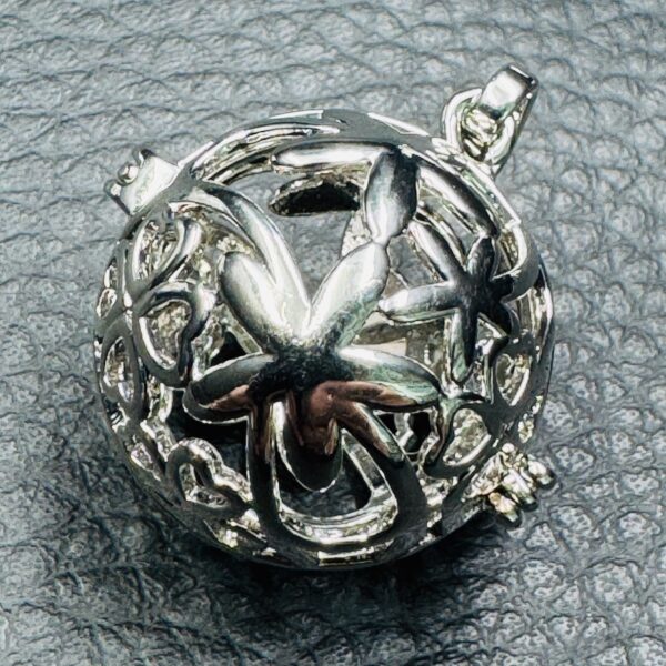 Pendentif Cage Ouvrable pour Pierres Brutes ou Roulées (réf cs1) – Image 2