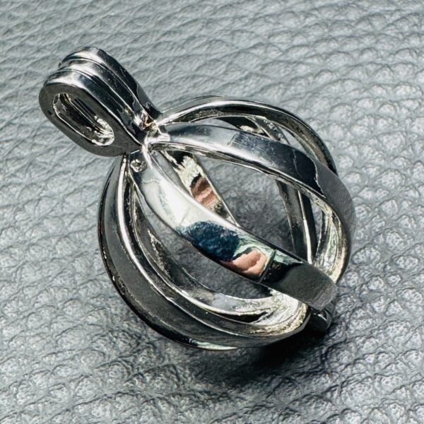 Pendentif Cage Ouvrable pour Pierres Brutes ou Roulées (réf cs5) – Image 2