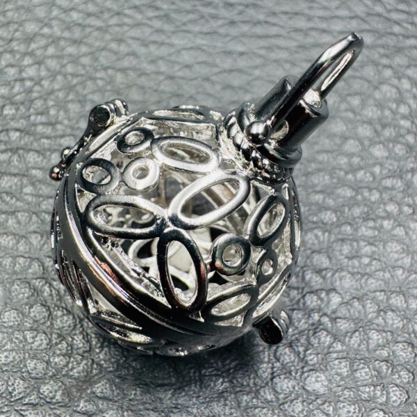 Pendentif Cage Ouvrable pour Pierres Brutes ou Roulées (réf cs8) – Image 2
