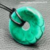 Pendentif en Malachite du Congo "Donut" (réf pm20) – Image 4