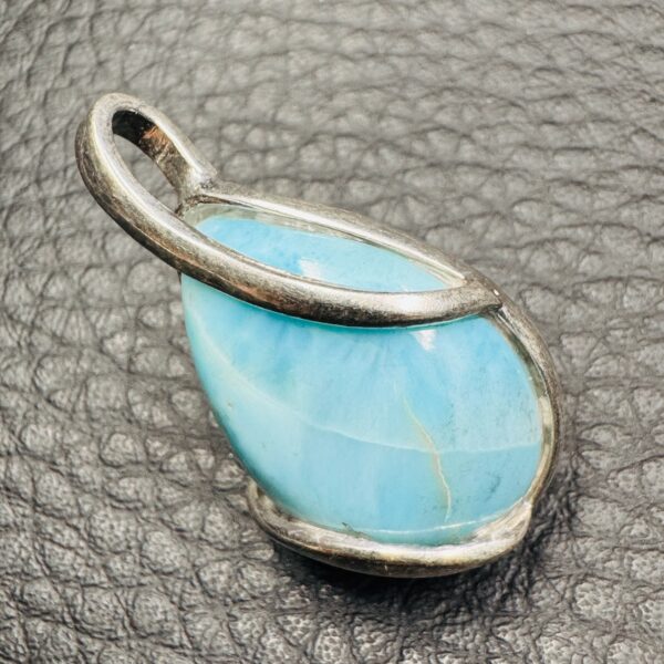 Pendentif en Larimar de République Dominicaine (réf lar4) – Image 3