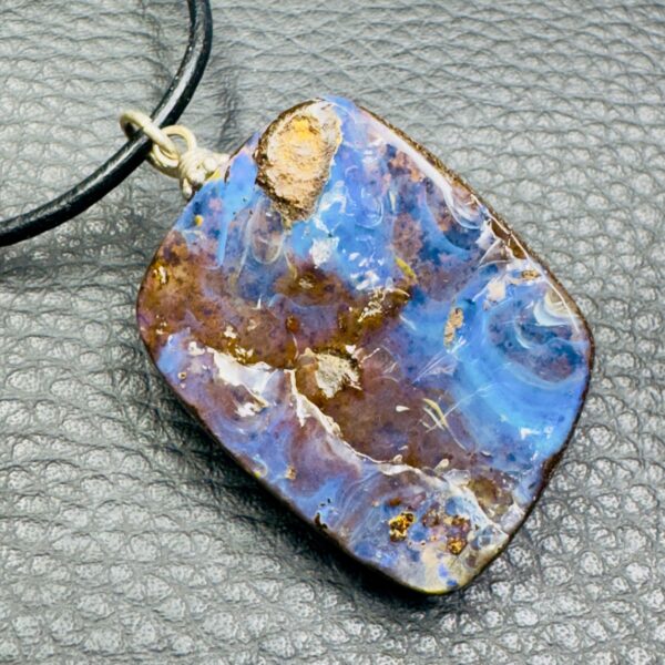 Pendentif en Opale Boulder d’Australie (réf po58) – Image 2