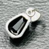 Pendentif en Spinelle Noir de Tanzanie (réf psp10) – Image 4