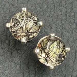 Boucles d'oreilles en Cristal de Roche