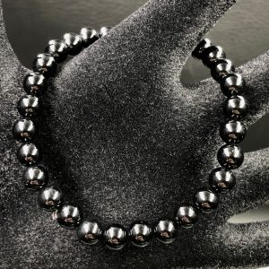 Bracelet en onyx perles de 6mm
