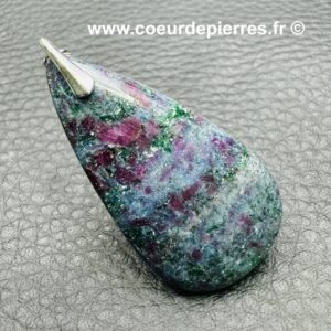 Pendentif Cyanite a Rubis