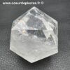Icosaèdre en cristal de roche de l’Himalaya XL (ccr3) – Image 2