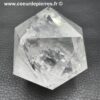 Icosaèdre en cristal de roche de l’Himalaya XL (ccr3) – Image 5