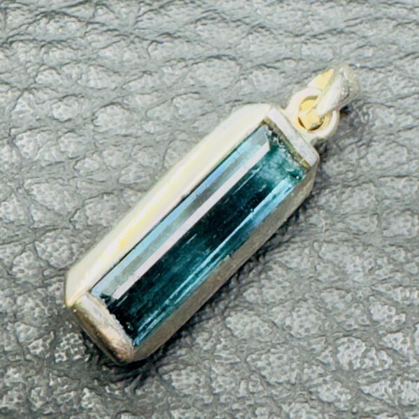 Pendentif Tourmaline Bleue Indicolite (réf pti1) – Image 2
