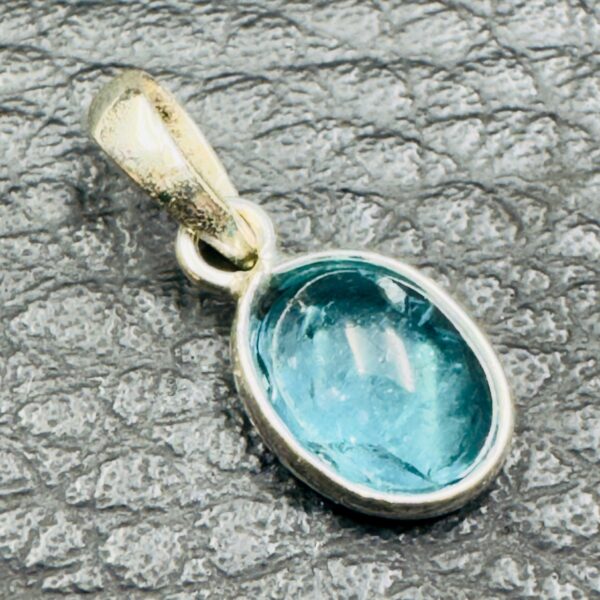 Pendentif en Tourmaline Bleue (réf ptp1) – Image 2