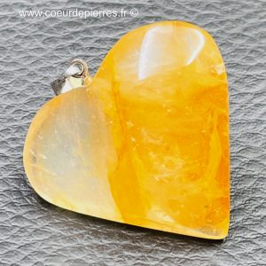 Pendentif quartz hématoïde de Madagascar (réf qh2)