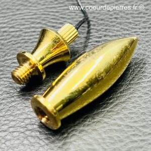 Pendule « de Thôt témoin » en métal doré (réf pm3)