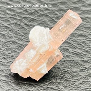 Tourmaline rubellite du Brésil cristal brut 5 carats (réf ptr6)