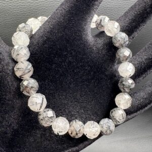 Bracelet en quartz tourmaline