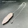 Pendule en Quartz Rose du Brésil « de Thôt » (réf p10) – Image 2