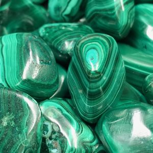 Malachite du Congo en pierres roulées « petite taille »