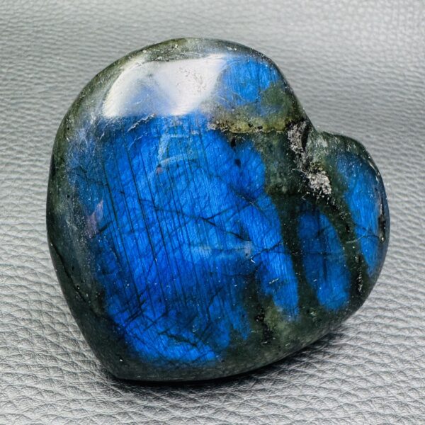 Coeur Labradorite de Madagascar (réf ol5) – Image 3