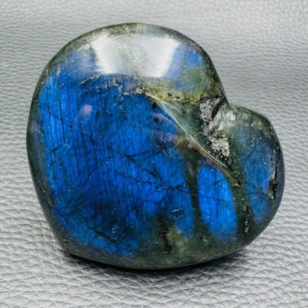 Coeur Labradorite de Madagascar (réf ol5) – Image 2