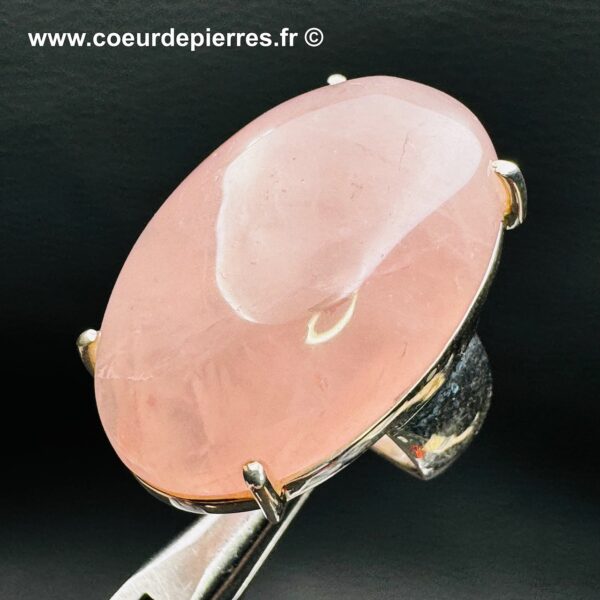 Bague Quartz Rose