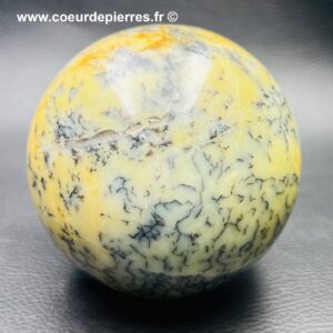 Agate dendritique “sphère” de Madagascar (réf af9)