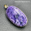Pendentif charoïte de Sibérie (réf char5) – Image 2