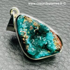 Pendentif en Dioptase