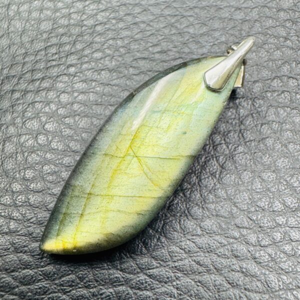 Pendentif Labradorite Verte