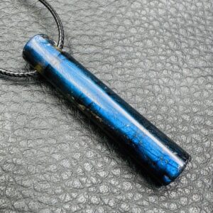 Pendentif Labradorite Bleue Abyssal