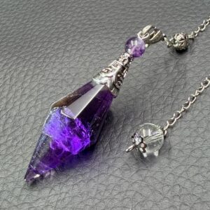 Pendule en améthyste