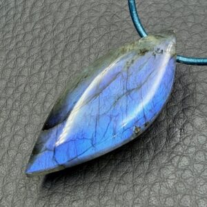 Pendentif Labradorite Bleue Abyssal