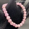 Bracelet en kunzite du Brésil "perles 6mm" – Image 3