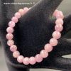 Bracelet en kunzite du Brésil "perles 6mm" – Image 4