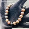 Bracelet en biotite d'Italie « perles 8mm » – Image 2