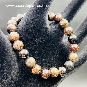 Bracelet en biotite d’Italie « perles de 8mm »