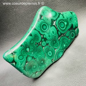 Malachite du Congo bloc forme libre de 0,658Kg (réf bm21)