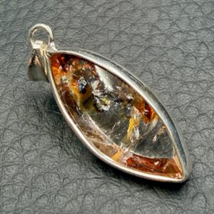 Pendentif Quartz Hématoïde