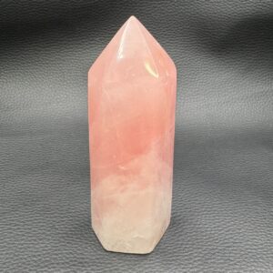 Prisme en Quartz Rose