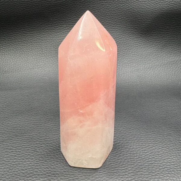 Prisme en Quartz Rose