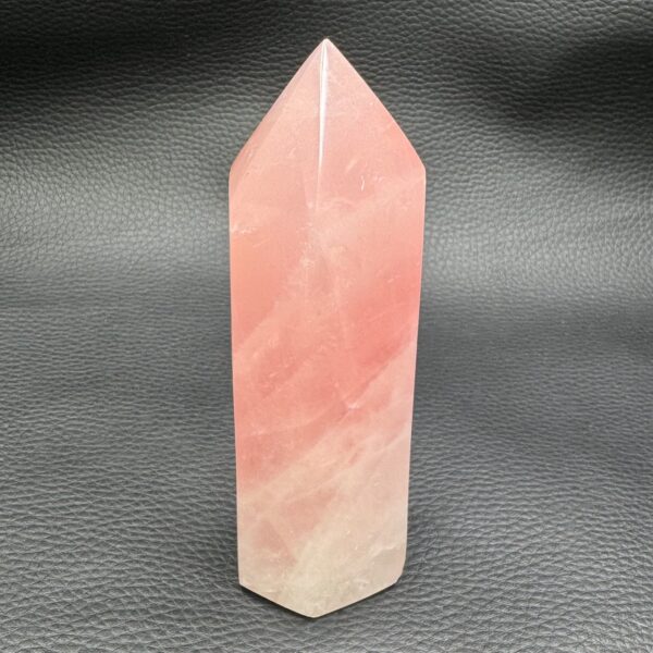 Prisme en Quartz Rose de Madagascar (réf pqr10) – Image 2