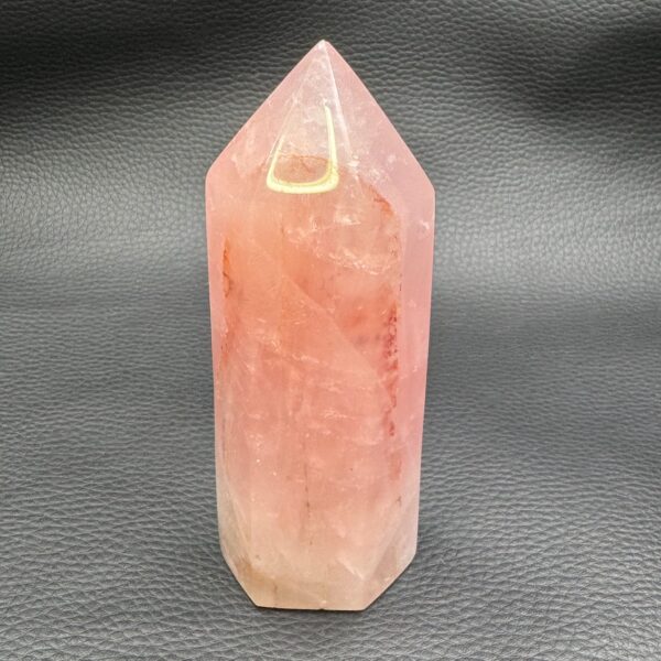 Prisme en Quartz Rose de Madagascar (réf pqr10) – Image 4