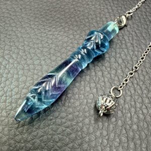 Pendule de Thôt en Fluorite