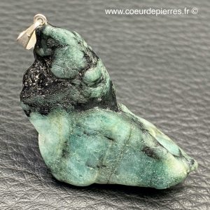 Pendentif en Émeraude du Brésil (réf pe6)