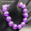 Bracelet en améthyste d’Uruguay "perles de 12 mm" – Image 2