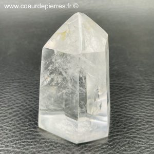 Prisme de cristal de roche du Brésil (réf cr1)