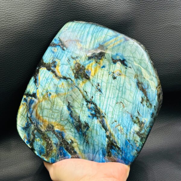 Labradorite Bleue de Madagascar de 5,200 Kg (réf blp151) – Image 4