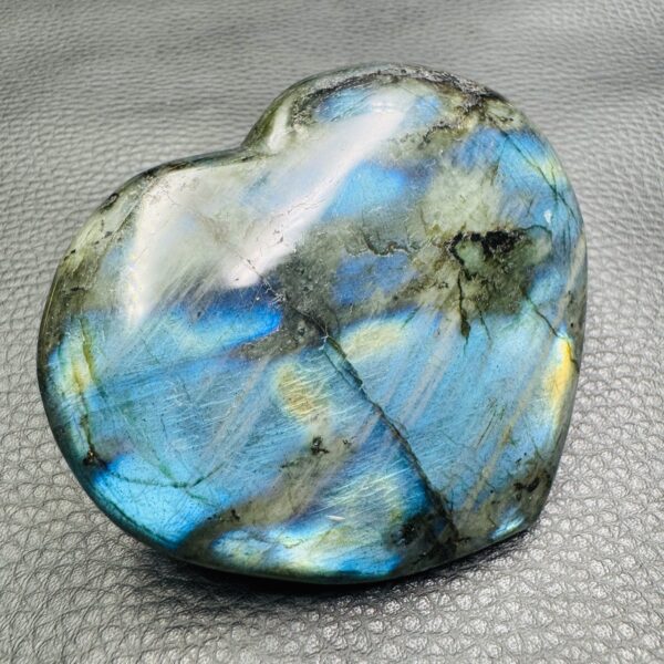Coeur labradorite de Madagascar (réf pbl5) – Image 2